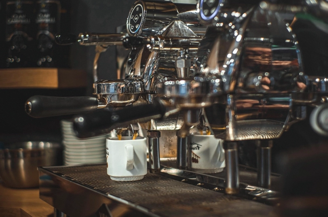 Theke des Kaffeehauses angebotsimpulskern in Bremen-Osterholz